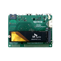 Carte mère Odroid-m1s Lite 2 Go avec processeur Rockchip RK3566, architecture ARMv8-A, extensions Neon et Crypto, GPU Mali-G52