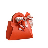 Sacs cadeaux pour mariage et baby shower, sacs à main en PVC pour femmes, sacs à bonbons et friandises avec fleur