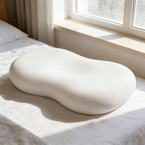 Almohada Moderna <span class=keywords><strong>de</strong></span> Espuma Viscoelástica Bio-Based con Cero Presión, <span class=keywords><strong>de</strong></span> Fábrica, con Rebote Lento y Enfoque en Soporte Cervical - Product Image 1