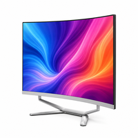 Computadora Todo en Uno con Pantalla Curva de 27 Pulgadas, Intel Core I7, 16GB de RAM, 512GB SSD, PC de Escritorio AIO de Marca Personalizada para Juegos y Cómics