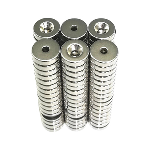 <span class=keywords><strong>Aimant</strong></span> en néodyme personnalisé N35-N52, <span class=keywords><strong>aimant</strong></span> circulaire rond en néodyme avec trou fraisé pour vis - Product Image 3