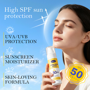 Private Label Yellow <b>Sunscreen</b> <b>Spray</b> with Centella Asiatica Extract for Face &Body Soothing Ultraviolet Protective <b>Spray</b> 100ML - Product Image 5