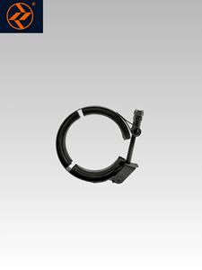 고성능 2.25인치 스테인리스 스틸 밴드 클램프 슬리브 자동차 배기/다운파이프 커플 터보 배기 클램프 버트 조인트 - Product Image 2