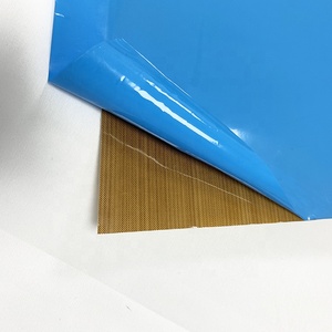 <span class=keywords><strong>Cinta</strong></span> <span class=keywords><strong>de</strong></span> Tela Adhesiva Acrílica con Recubrimiento <span class=keywords><strong>de</strong></span> PTFE y Aislamiento Térmico <span class=keywords><strong>de</strong></span> <span class=keywords><strong>Fibra</strong></span> <span class=keywords><strong>de</strong></span> <span class=keywords><strong>Vidrio</strong></span>, Rollo con Revestimiento Azul, Resistente a Altas Temperaturas para Corte <span class=keywords><strong>de</strong></span> Papel - Product Image 5