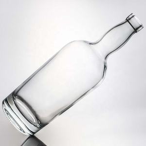 高品質なカスタムメイドのテキーラ用ガラス瓶、750mlのプレミアムウイスキー用ボトル - Product Image 3