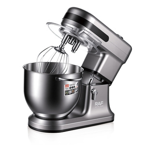 Batidora de Pedestal RAF de 2200W con Tazón de Acero Inoxidable de 10L, 12 Velocidades, Control Antisalpicaduras y Pantalla Táctil para Repostería Casera - Product Image 3