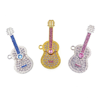 Schmuck USB 2.0 Crystal Flash Drive Gitarren Halskette Thumb Drive 16GB/64GB Schlüssel bund U Disk auf Lager 3 Jahre Garantie