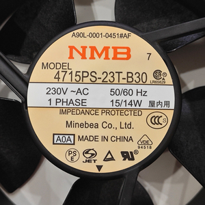 Ventilador Industrial FANUC A90L-0001-0451 # Piezas de PLC AF 4715PS-23T-B30 - Product Image 2