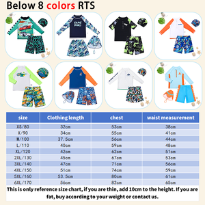 Traje de baño de 1 pieza de diseñador para niños y niños, ropa de playa UV de manga larga para buceo y surf, una pieza informal con logotipo frontal - Product Image 3