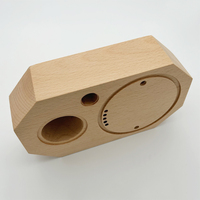 Base en bois d'usinage CNC à joli motif pour la série de narguilé à gravité avec bol en bois Shisha fumer ensemble complet