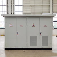 HENTG Ybg 35kv/0.6kv Bloc de sous-station extérieure préfabriquée immergée dans l'huile, type coffret, sous-station compacte