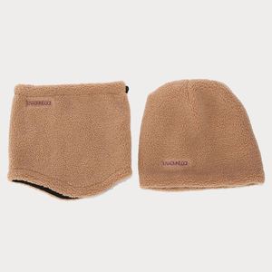 2024 Winter Lambswool Warm Ear protection Men Slouch Beanie <b>Hat</b> Scarf Sets Women Outdoor Plush Beanie <b>Hat</b> - Product Image 4