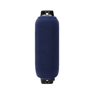 Customized OEM Neoprene Boat Fenders Cover Navy Blue Polyester Thicken Wear-resistant Boat Bumper Cover