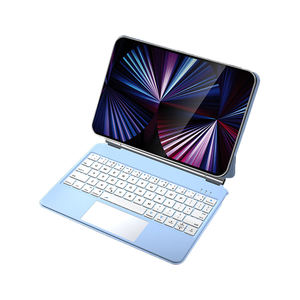 Rgb Backlit Custom Wireless <b>Keyboard</b> Space Grey Magic <b>Keyboard</b> for ipad 10 Generation 2022 ipad 10.9th Generation case 11 Inch - Product Image 5