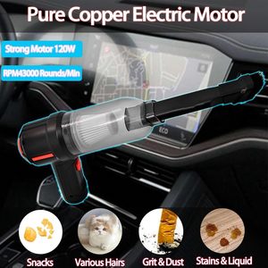 Multifunction <b>Wet</b> <b>Dry</b> Mini Portable <b>Vacuum</b> <b>Cleaner</b> 6000Pa Wireless Handheld Cordless Car <b>Vacuum</b> <b>Cleaner</b> - Product Image 3