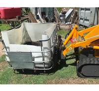 Chargeur compact sur chenilles 800 mm HY280 avec ripper et grappin hydraulique