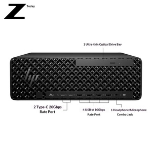 Estación de Trabajo HP Z2 SFF G1i para Empresas, Ultra7 265 VPro, 8GB RAM, 512GB SSD, Puerto USB 10/11, Diseño Compacto, Venta al Por Mayor - Product Image 4