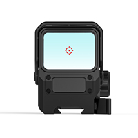 1x20 Red Dot Optic Sight Warna Baru IPX5 Tahan Air Aluminium Taktis Red Dot