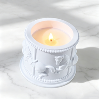 Diffuseur d'arômes écologique en céramique, chauffe-cire de soja, parfum artisanal pour la maison, longue durée, aromathérapie, désodorisant