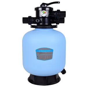 swimming pool plastic sand filter cleaner plastic filtration equipment 5 ways top mounted swimming pool 16" S