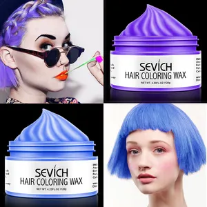 Approvisionnement d'usine Ingrédient organique Cire pour cheveux Teinture Styling Crème temporaire Cire de couleur de cheveux