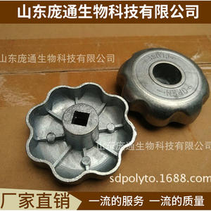 <b>Powder</b> Coated <b>Aluminum</b> Handwheels Available in Multiple Colors Featuring Hexagonal and Octagonal Designs - Product Image 2