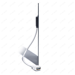 <span class=keywords><strong>Chargeur</strong></span> solaire 5V 4W, panneau photovoltaïque flexible monocristallin, chargement de téléphone en extérieur, noir, résistant aux éclaboussures - Product Image 4