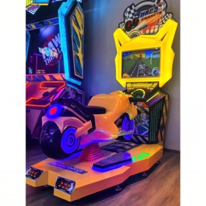 Đồng tiền hoạt động trò chơi đua xe mô phỏng xe máy mô phỏng trò chơi Arcade máy với hóa đơn chấp nhận cho phòng trò chơi video - Product Image 1