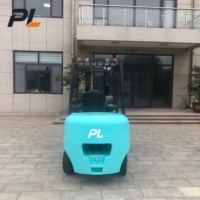 Forklift Listrik Baterai Lithium 2.5 Ton Empat Roda, Forklift Counterbalance untuk Penanganan Kargo Gudang
