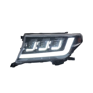 For 07-15 <b>Headlight</b> Assembly Modified 12V 50W <b>LED</b> Lens Daytime Running Light Turn Signal 12V <b>LED</b> <b>Headlights</b> for 07- - Product Image 1