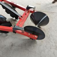 Charrue à disques montée sur tracteur, double disque, pour le labourage et le buttage agricole, équipement multifonctionnel à haute productivité