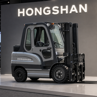 Forklift Elektrik 1.5Ton 2Ton 3Ton 60V Baterai Hidrolik Tinggi Angkat 3m Bersertifikat CE Langsung dari Pabrik untuk Dijual