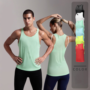 Canotta Unisex Leggera ed Elastica in Poliestere, Traspirante con Perforazioni Laser, per Allenamento e Gare - Product Image 2