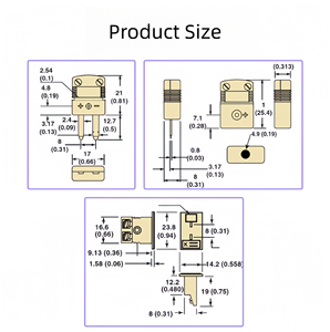 Termocoppia industriale personalizzata tipo K SMPW/HMPW-K/T/J/E/N/U/R/S-M/F acciaio inossidabile IP64 Plug/maschio E presa/connettore femmina - Product Image 4