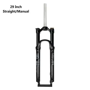 Bicycle Parts Hydraulic Lockout Oil Suspension Aluminum Alloy MTB Mountain Bike Bicycle Forks With 26/27.5/29 Inch Fork Size