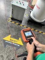 HV HIPOT-Identificador de cable electrificado subterráneo, probador de profundidad de cable de metal