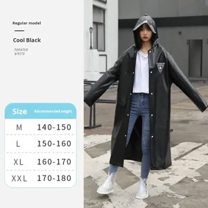 Femmes/hommes mode personne unique vélo électrique imperméable Long corps complet imperméable adulte pour <span class=keywords><strong>Poncho</strong></span> pour voyage imperméable <span class=keywords><strong>pluie</strong></span> - Product Image 5