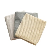 Serviettes de nettoyage de qualité fabuleuse à prix avantageux, écran à rayures assorties, lavables, pour la maison, la cuisine, les fenêtres, rouleau de chiffon en microfibre