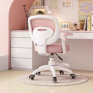 <span class=keywords><strong>Silla</strong></span> de <span class=keywords><strong>Oficina</strong></span> Ergonómica de <span class=keywords><strong>Alta</strong></span> Calidad <span class=keywords><strong>con</strong></span> <span class=keywords><strong>Ruedas</strong></span> <span class=keywords><strong>para</strong></span> Niños, <span class=keywords><strong>Silla</strong></span> de Computadora <span class=keywords><strong>con</strong></span> Respaldo Bajo y Soporte Lumbar de Malla Transpirable - Product Image 6