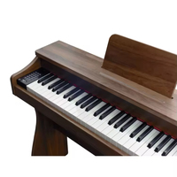 Portable 61-Keys Professional Upright Music Keyboard Multifunction Digital Electronic Piano Plastic Material Electric Organ Type