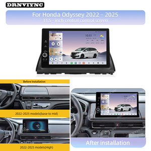 Radio de Coche Android 12 de 11.5 Pulgadas, Estéreo para Coche con CarPlay, Android Auto, Cámara de 360 Grados, Navegación GPS, Pantalla Táctil para Honda Odyssey <span class=keywords><strong>2022</strong></span>-2025 - Product Image 2