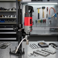 Perceuse à noyau diamanté industrielle 2100W haute puissance, capacité maximale 180mm, perceuse à béton professionnelle portative avec moteur en cuivre