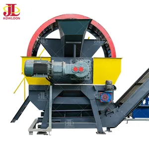 Stable Performance Waste Crumb Rubber Tyre Shredder Recyle Machinery