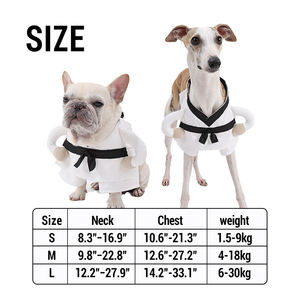 Costume de <span class=keywords><strong>karaté</strong></span>, de judo, de chien ou de chat en polyester pour Halloween, style luxueux, motif uni avec design de dessin animé - Product Image 6