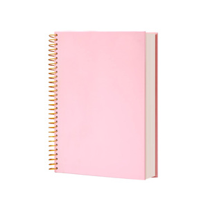 2026 Wire Binding Gold Metal Coil Paper Bound Hard Cover Spiral Ruled Notebook <strong>A4</strong> A5 <strong>Planner</strong> - Product Image 1