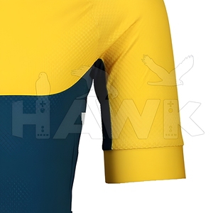 Maillot de cyclisme personnalisable 100% polyester léger coupe-vent sans couture anti-UV séchage rapide respirant pour homme - Product Image 4