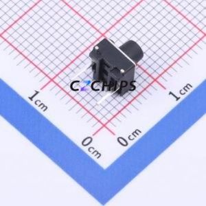 TSD016A06526A Tactile Switch Through hole Component (THT),6x6mm Switch Round Button 2.6N Through Hole 6mm - Product Image 2