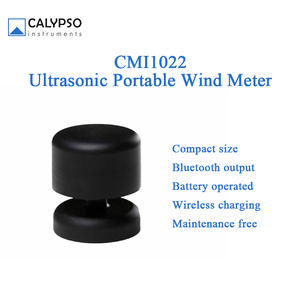 कैलिप्सो cm1037 गैर-इलेक्ट्रिक अल्ट्रा-लो-पावर अल्ट्रासोनिक पोर्टेबल मिनी एनीमोमीटर पवन गति सेंसर और दिशा माप - Product Image 6