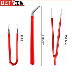 Dzt Tweezers Set 7 Pcs <b>Precision</b> <b>Tools</b> For Electronics Repair And Mobile Phone Assembly - Product Image 4