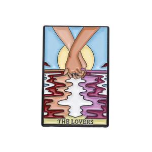 Msiches Fashion - Forward Slogan-Broches de aleación de zinc impresos para decoración de atuendos - Product Image 4